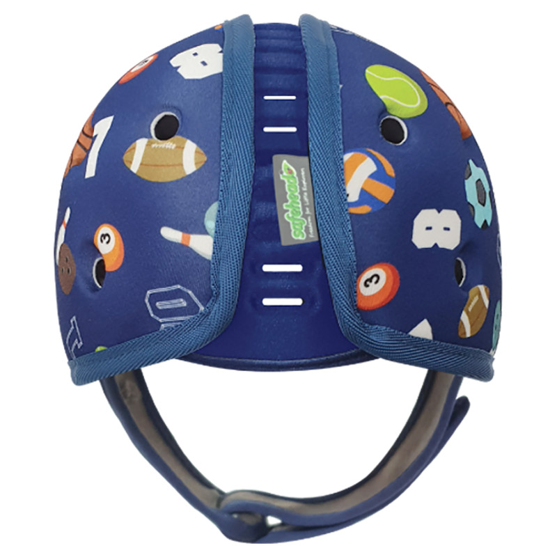 SafeheadBABY - Soft Helmet Learning To Walk(7months-2years) - Sporty Blue