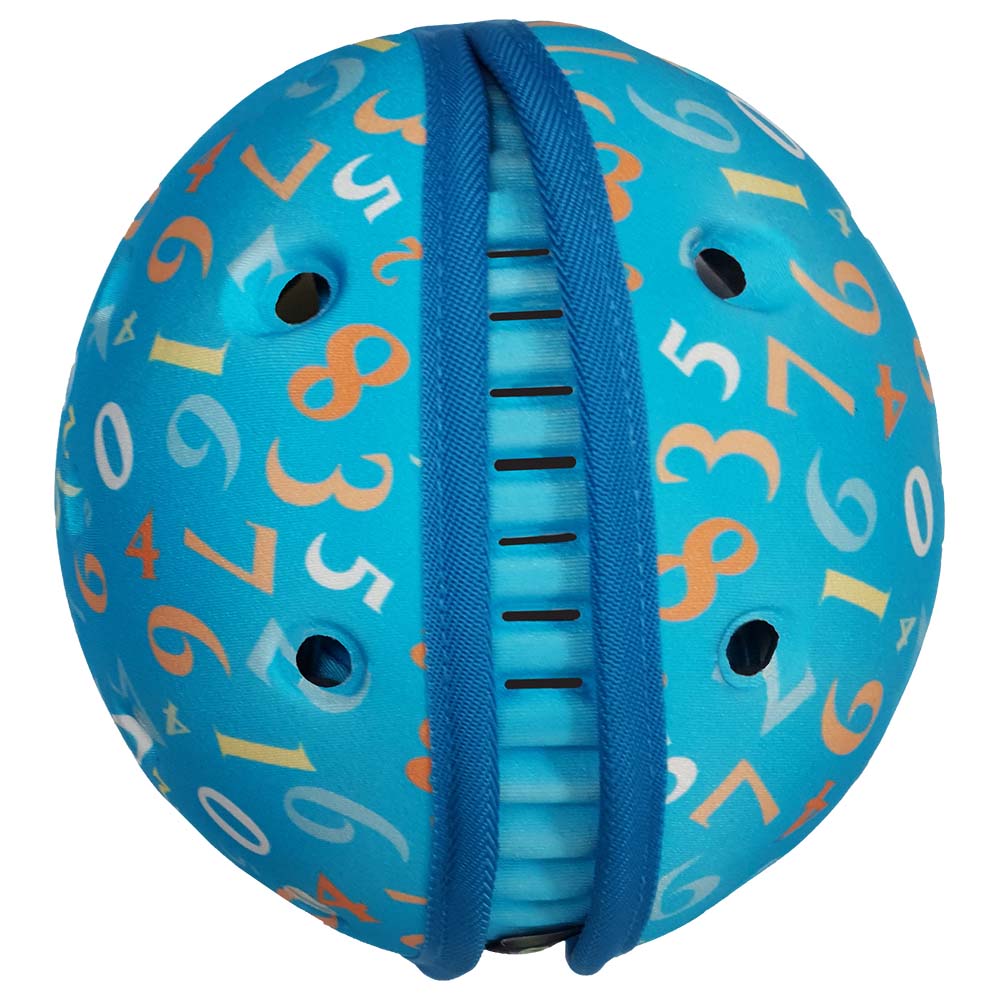 SafeheadBABY - Soft Helmet Learning To Walk (7months-2years) - Numbers Blue