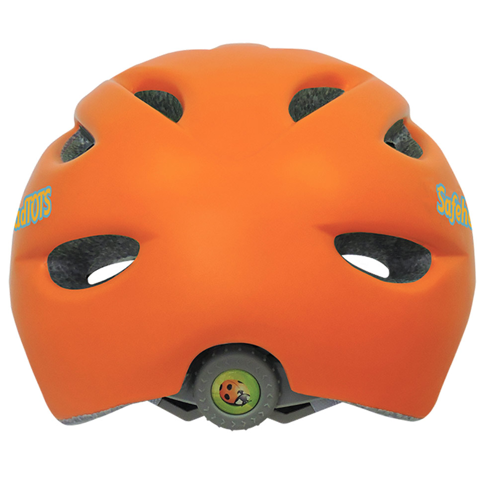 SafeheadTOTS - XS Toddler Bike Helmet - Orange Blue