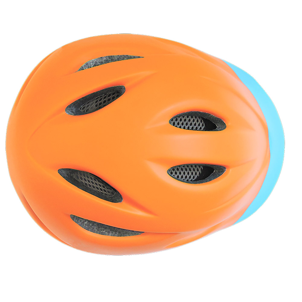 SafeheadTOTS - XS Toddler Bike Helmet - Orange Blue
