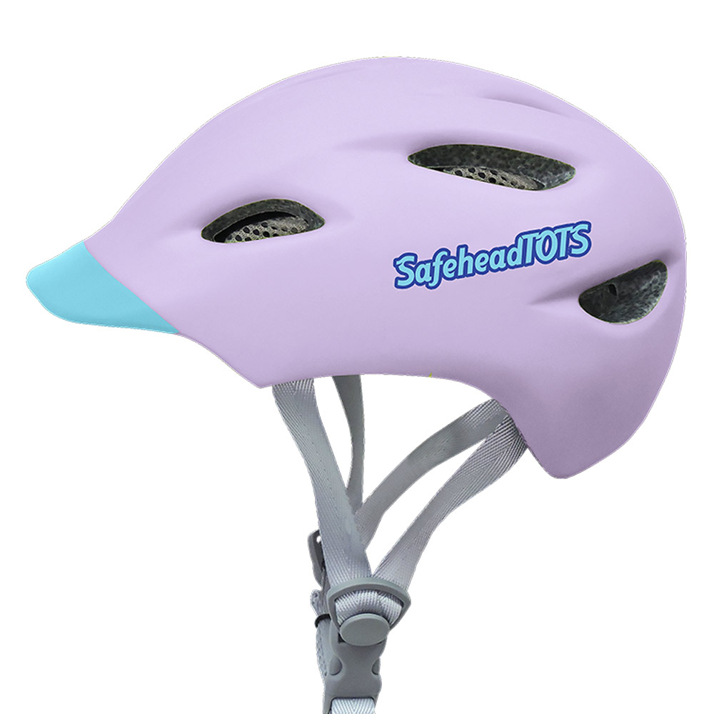 SafeheadTOTS - XS Toddler Bike Helmet - Lilac Blue