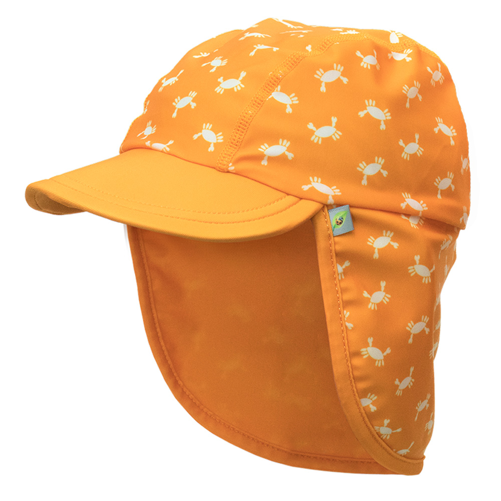 Safehead - Jona Summer Fun Splash Cap UPF 50+ - Crab Orange