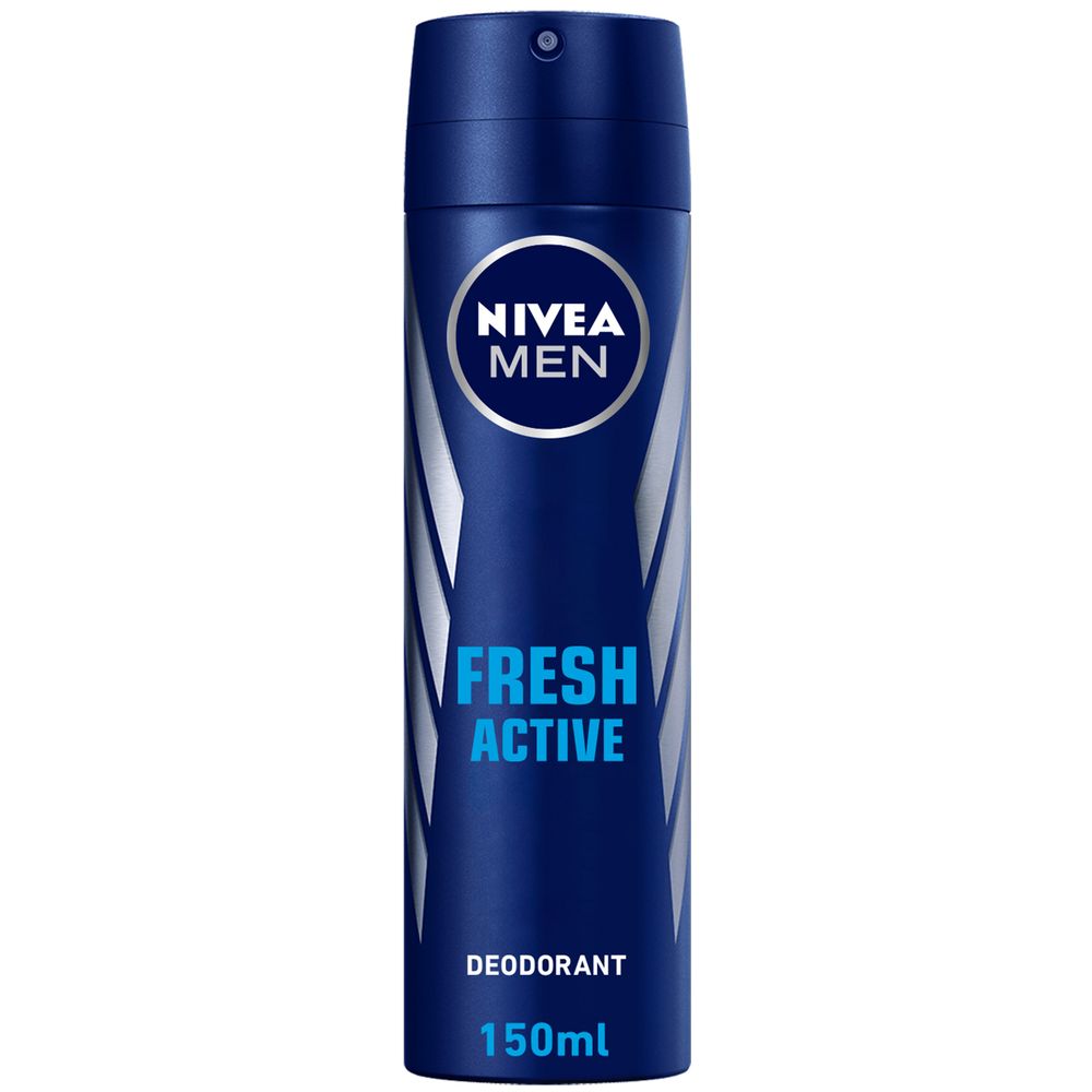 Nivea - Men Fresh Active Deodrant Spray - 150 ml