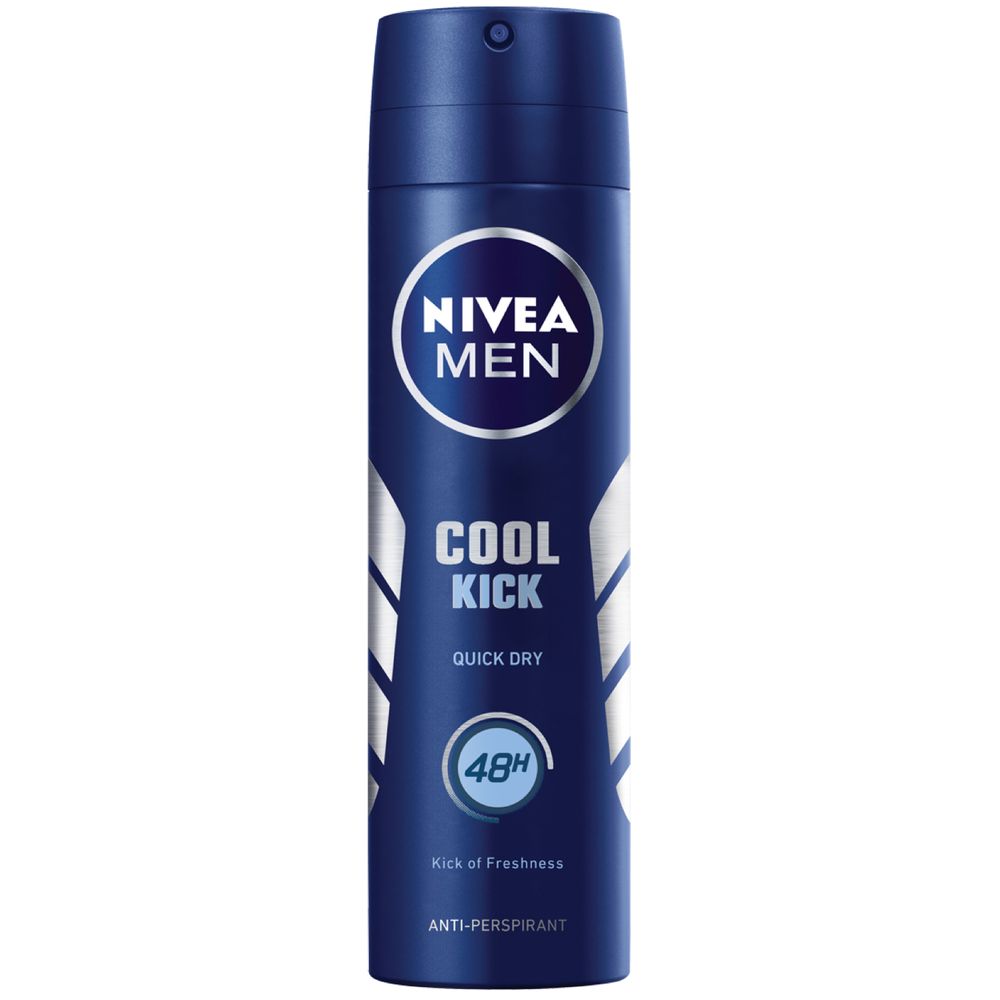 Nivea - Men Cool Kick Fresh Deodorant Spray - 150 ml