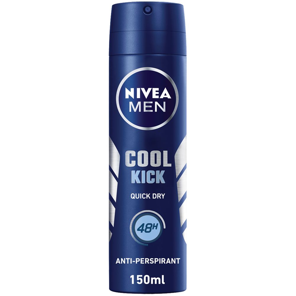 Nivea - Men Cool Kick Fresh Deodorant Spray - 150 ml
