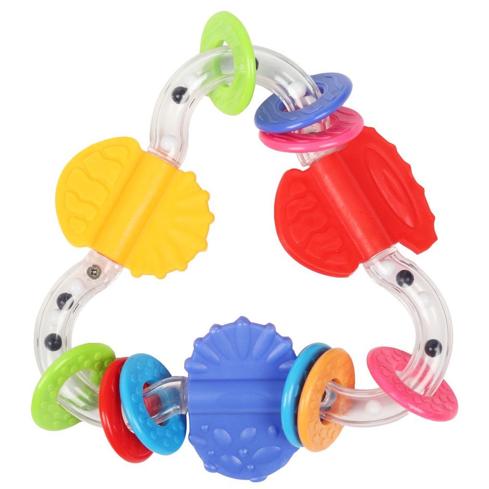 Little Angel Baby Rattle Teether Activity Toy Infant