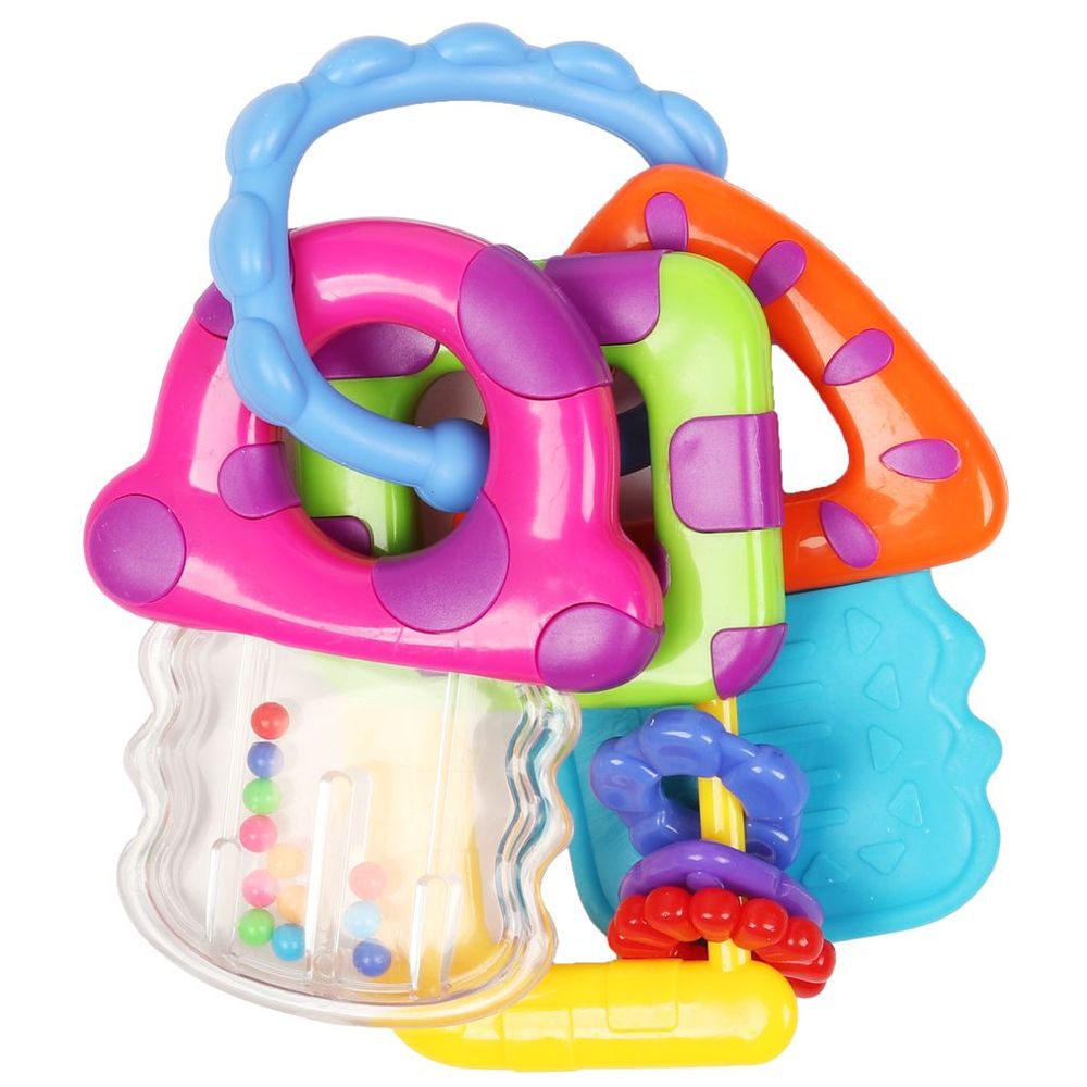 Little Angel - Baby Rattle Teether Activity Toy - Keys Design