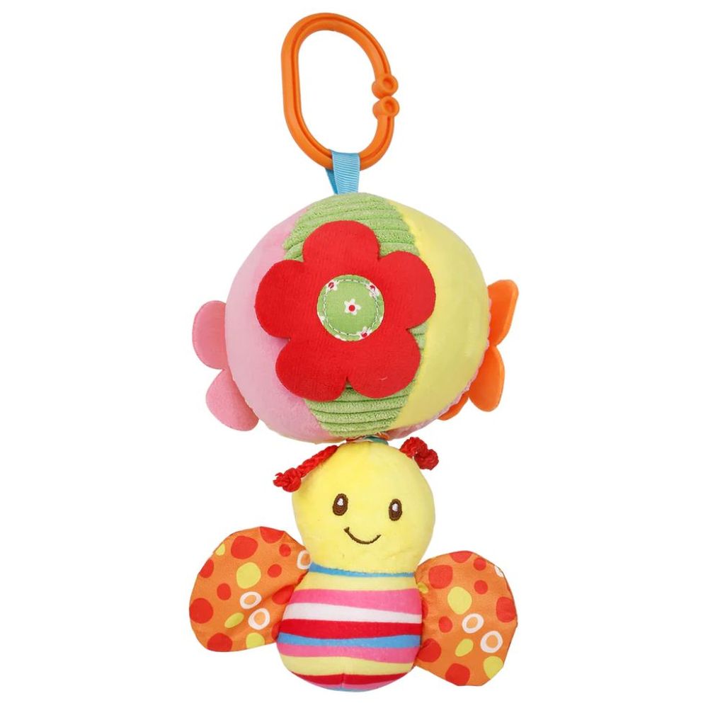 Little Angel - Soft Hanging Toy For Stroller & Car Seat - Bee & Ball