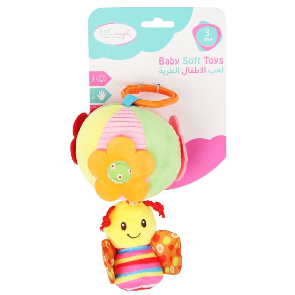 Little Angel - Soft Hanging Toy For Stroller & Car Seat - Bee & Ball
