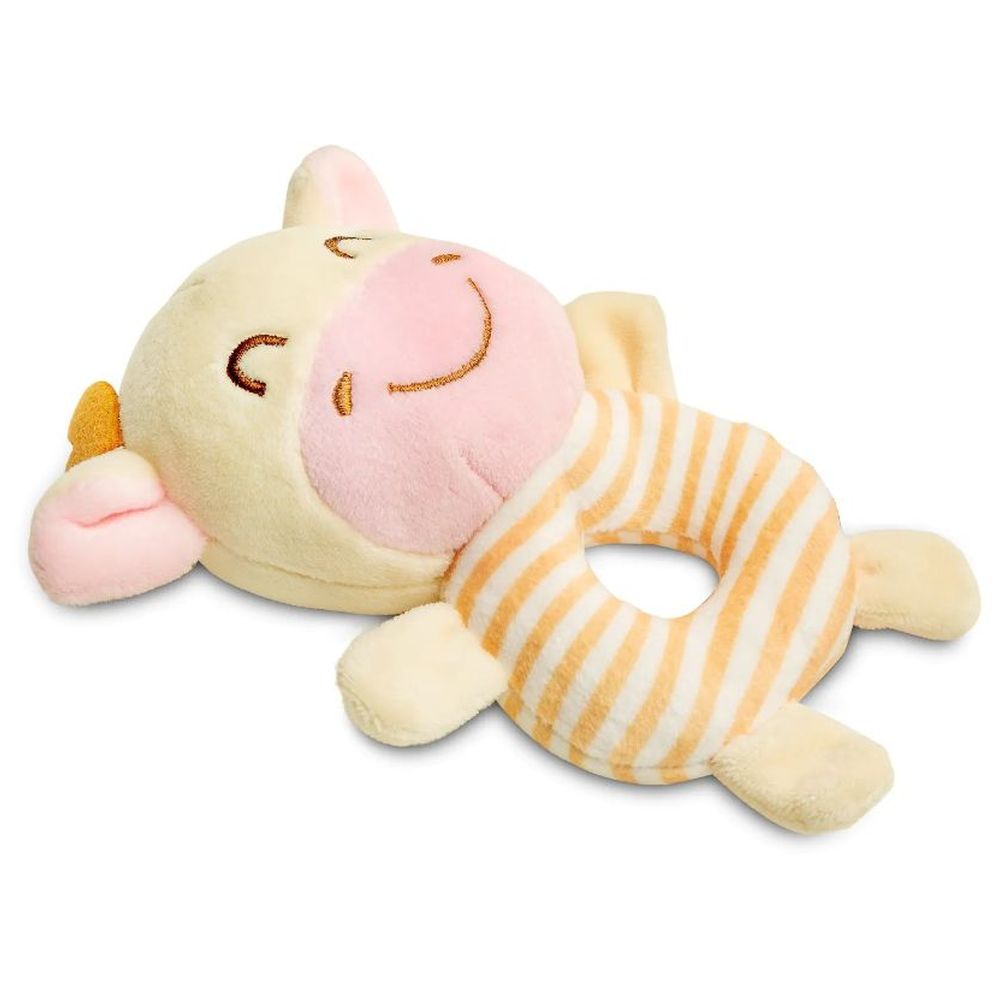 Little Angel - Soft Plush Baby Rattle Teether - Giraffe