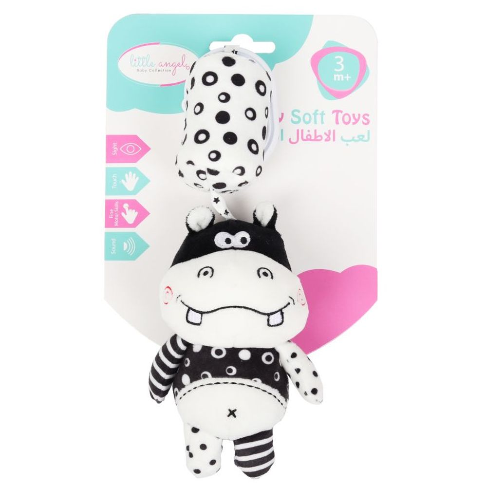 Little Angel - Baby Soft Hanging Toy For Stroller - Hippo