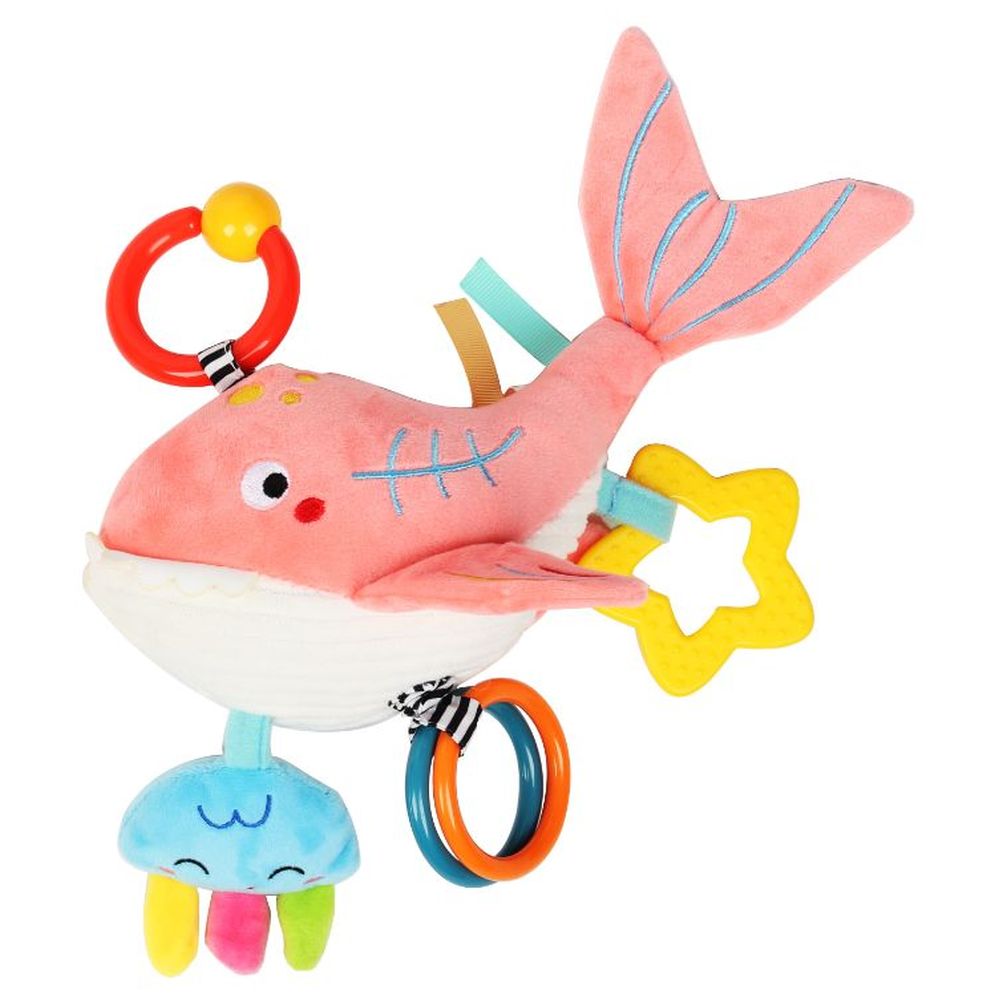 Little Angel - Baby Hanging Activity Toy For Stroller Whale