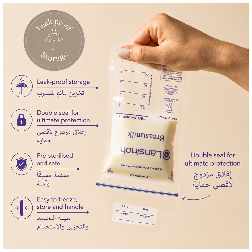 Lansinoh - Breastmilk Storage Bags - 25pcs