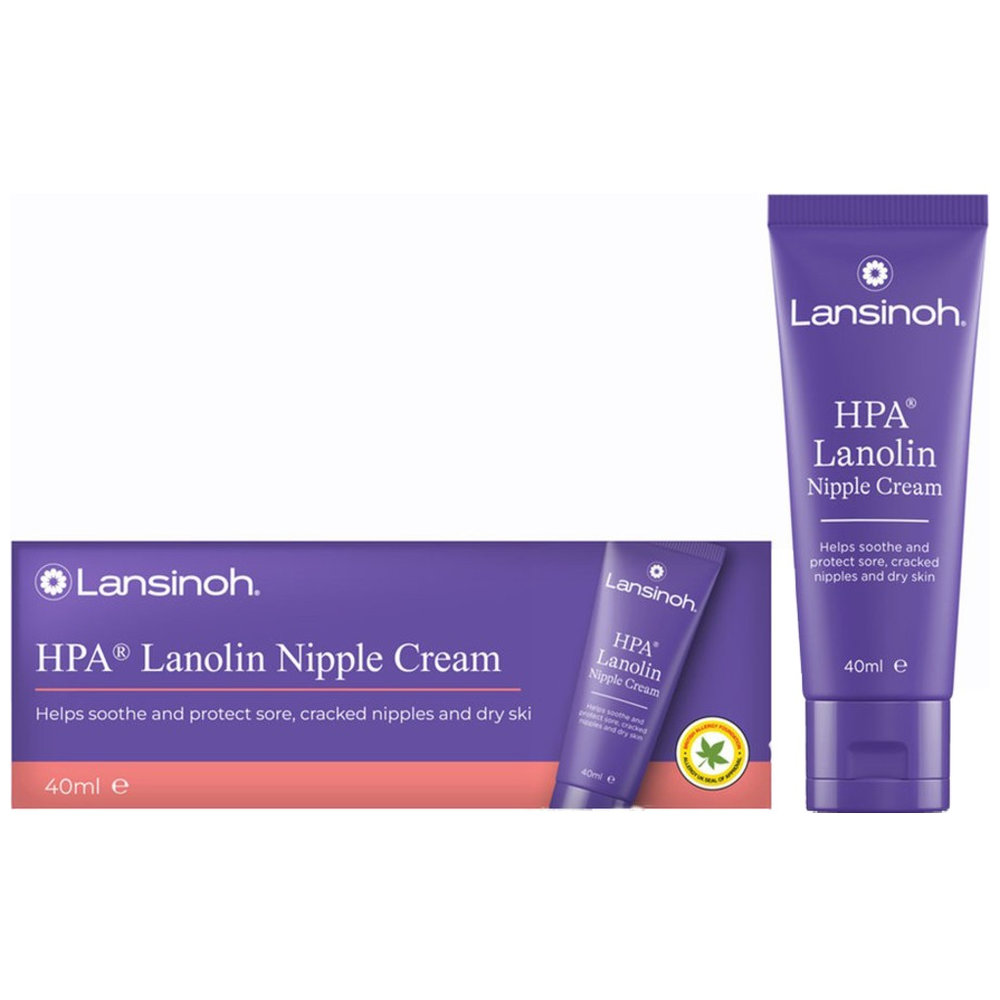 Lansinoh - HPA Lanolin Cream for Sore Nipples - 40mg