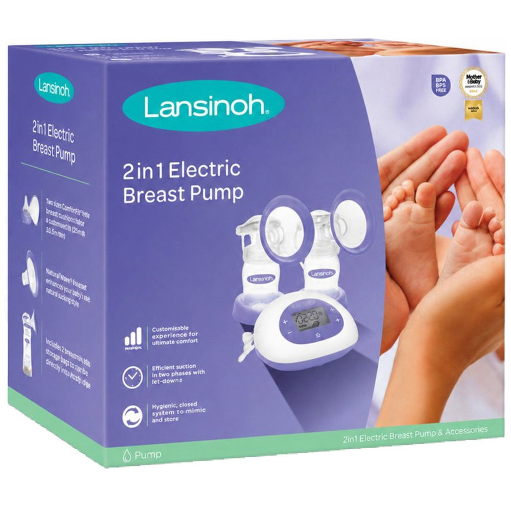 Lansinoh - 2in1 Electric Breast Pump