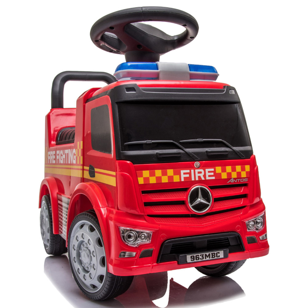 Lovely Baby - Mercedes Benz Fire Fighter Push Car - Red
