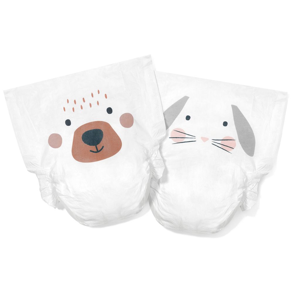 Kit & Kin - Eco Diapers Size 3-6-10kg - 32 Diapers