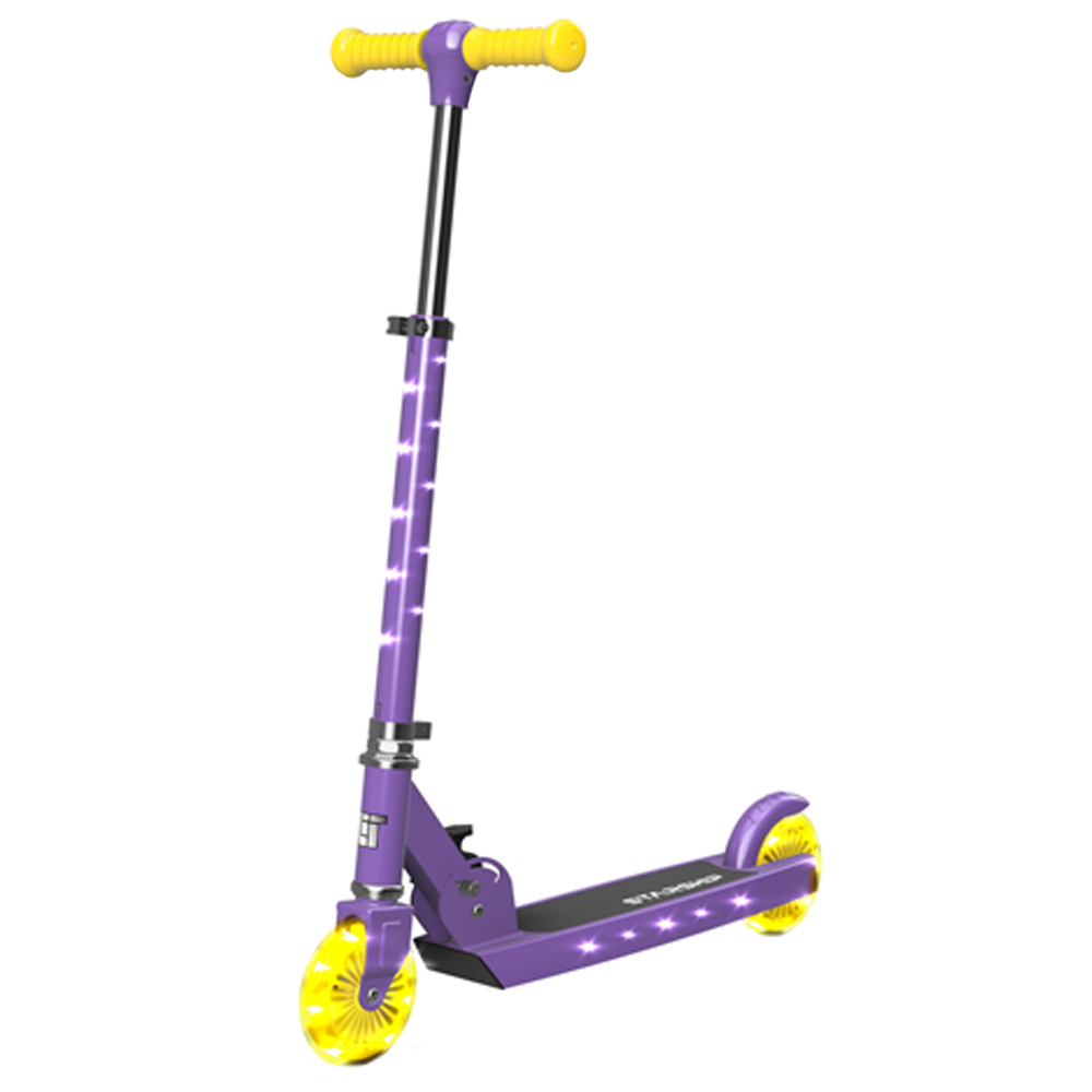 LiT - Starship 2-Wheel Kick Scooter - Foldable - Purple Haze