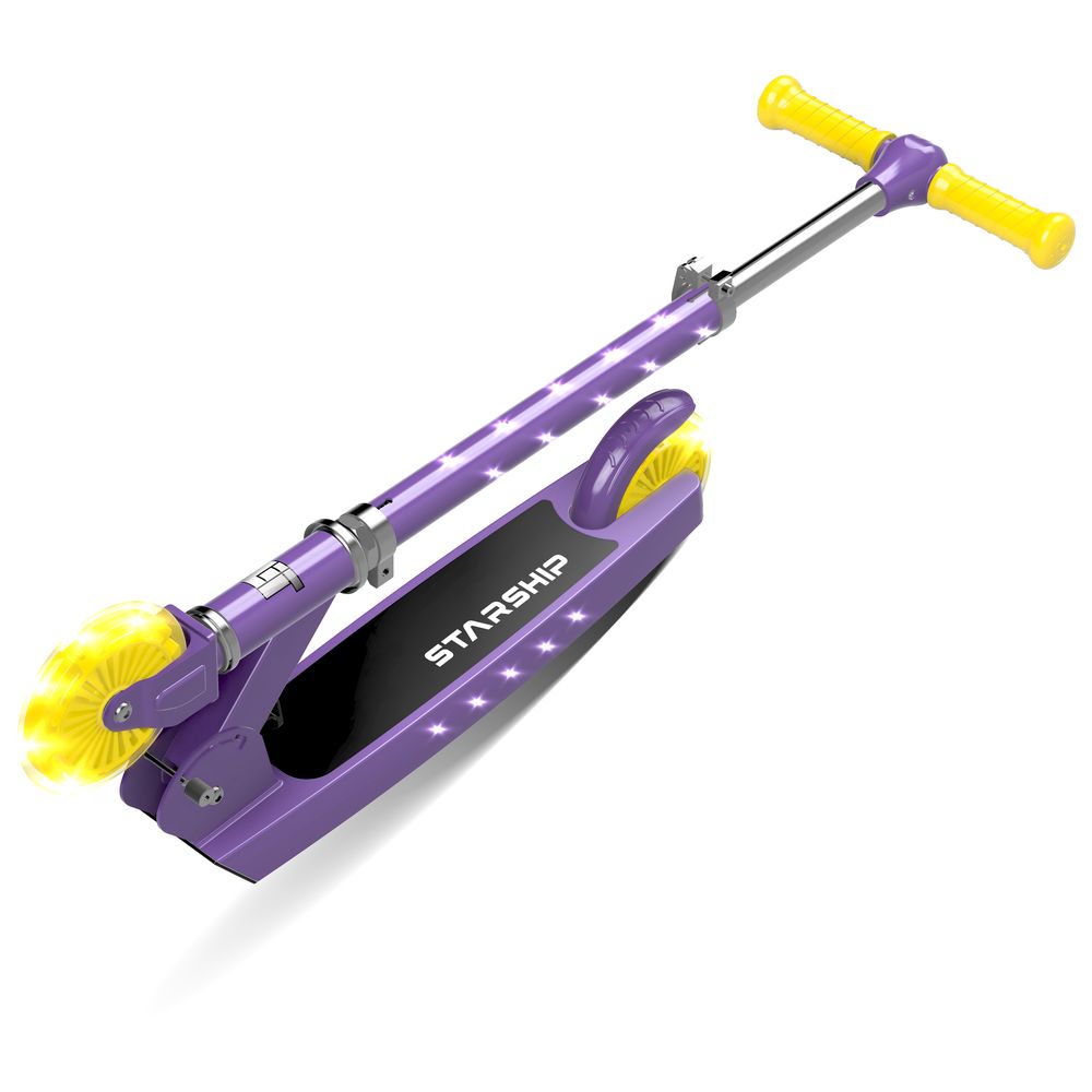 LiT - Starship 2-Wheel Kick Scooter - Foldable - Purple Haze