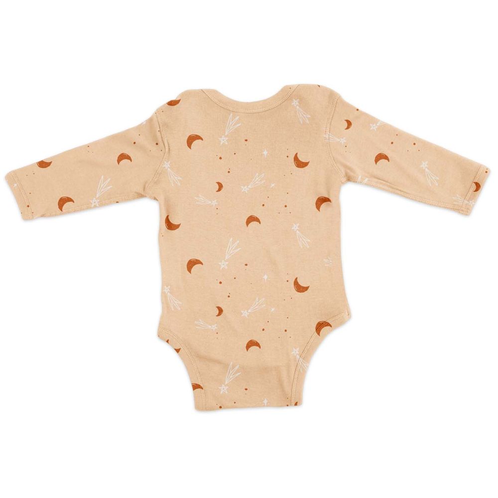 Luay Half Moon Full Sleeves Bodysuit - Orange