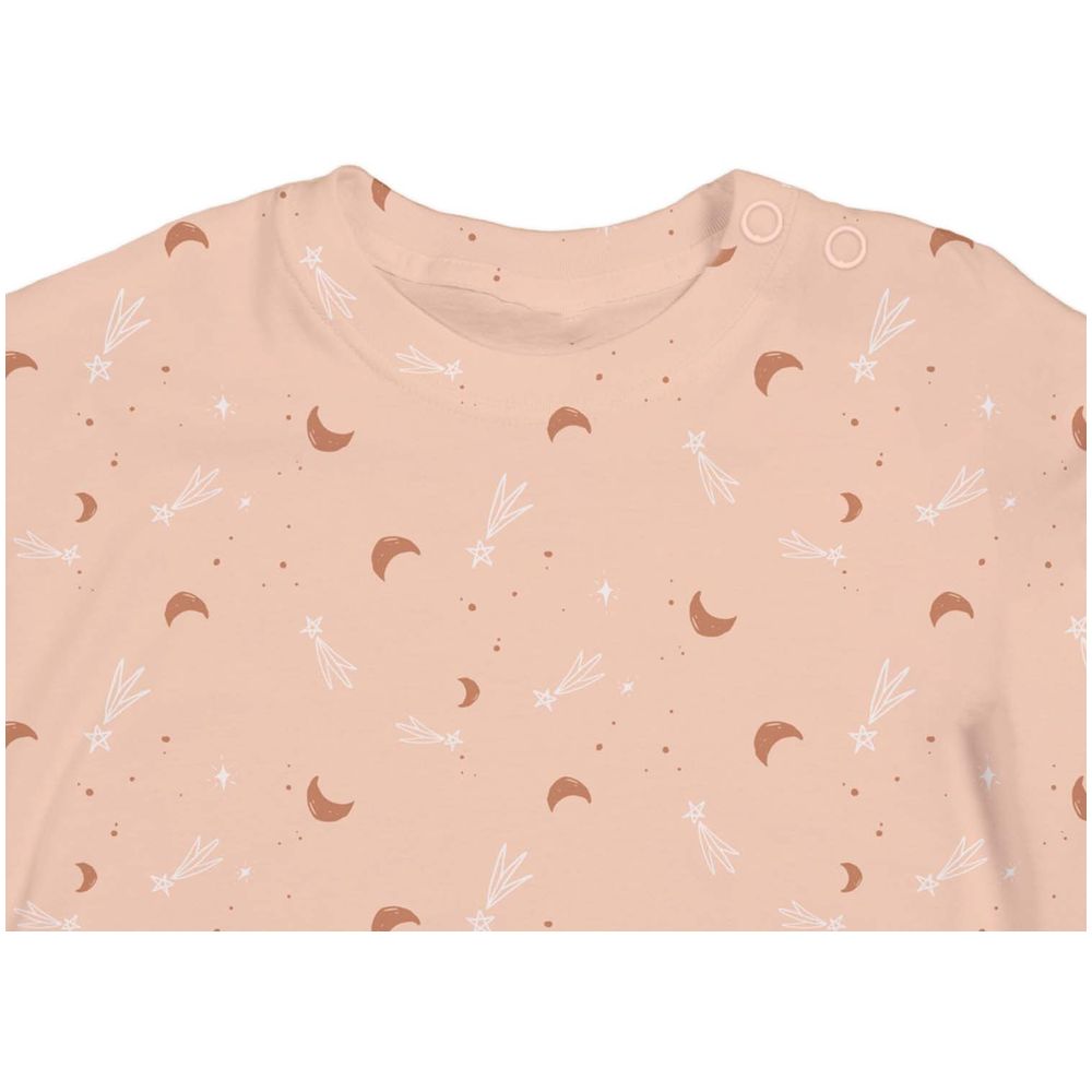 Luay Half Moon Full Sleeves Bodysuit - Orange