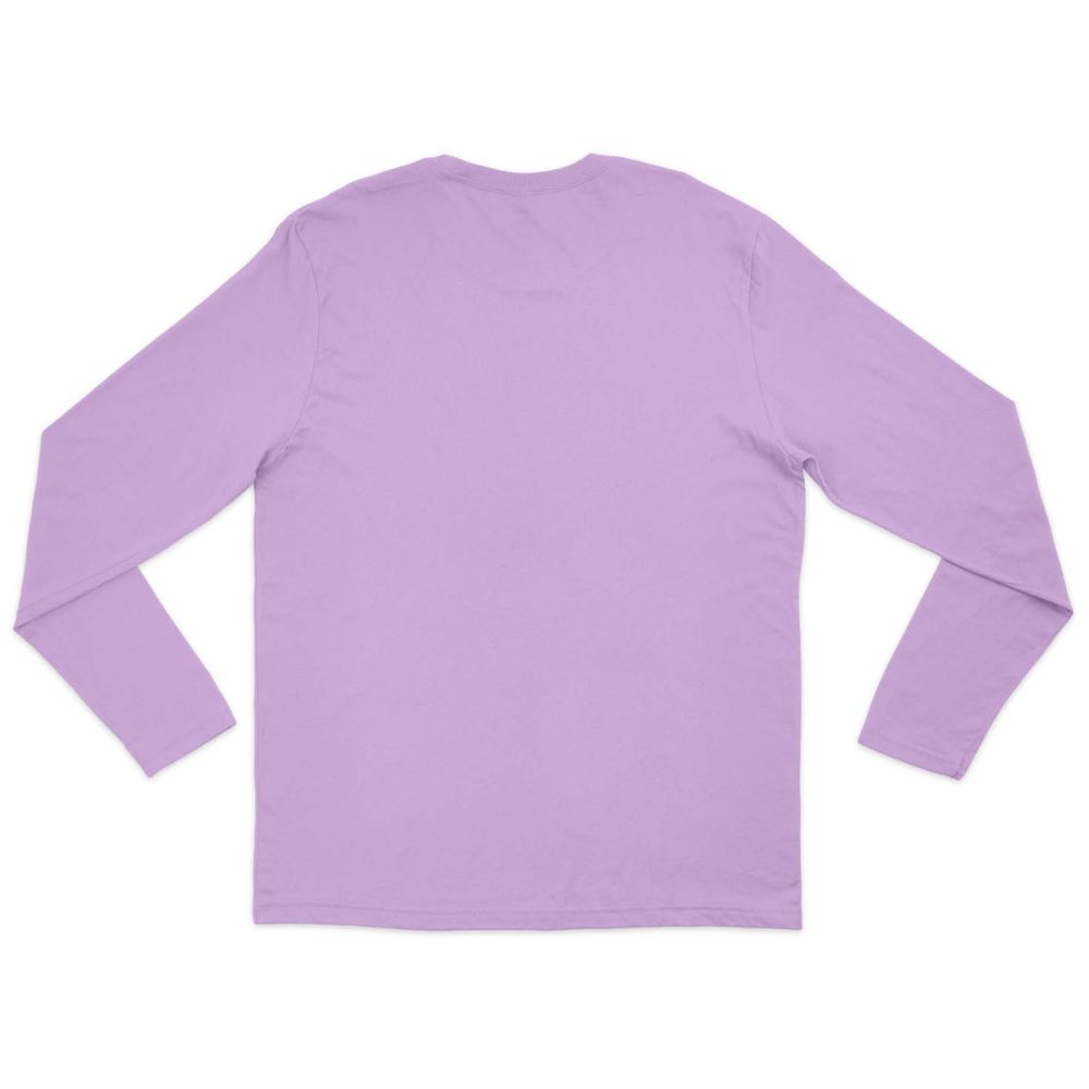 Luay Mommy's Moon Print Regular Fit Full Sleeve T-Shirt - Purple