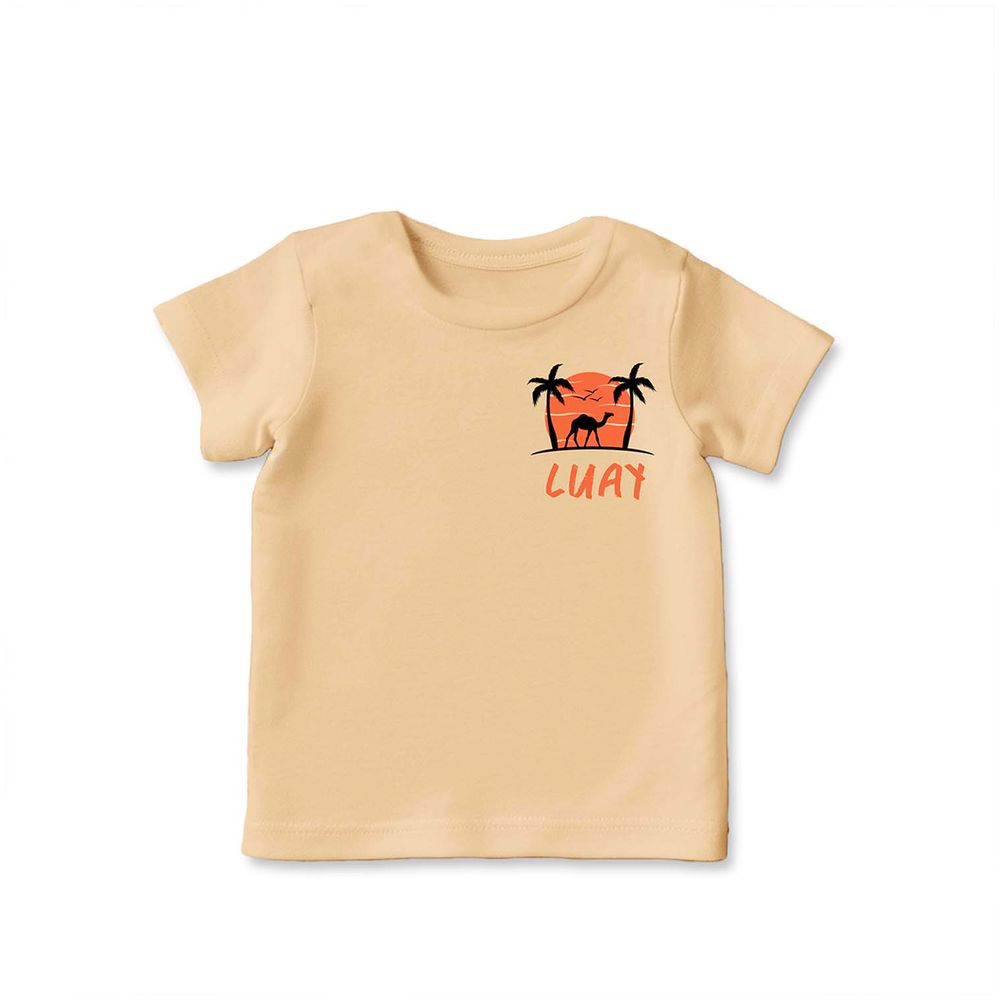 Luay Regular Fit Half Sleeves T-Shirts - 3 Pcs