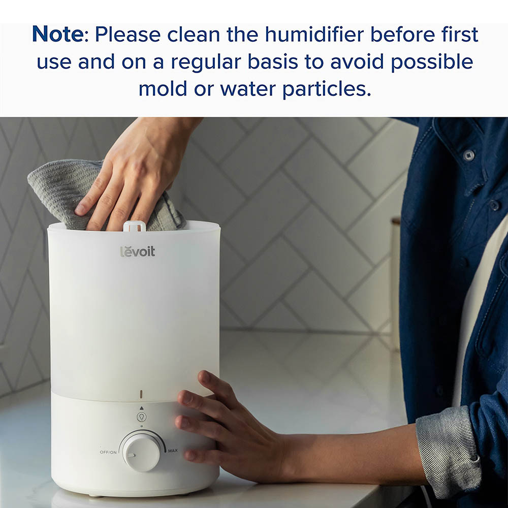 Levoit Bedroom Humidifier - White - 3L