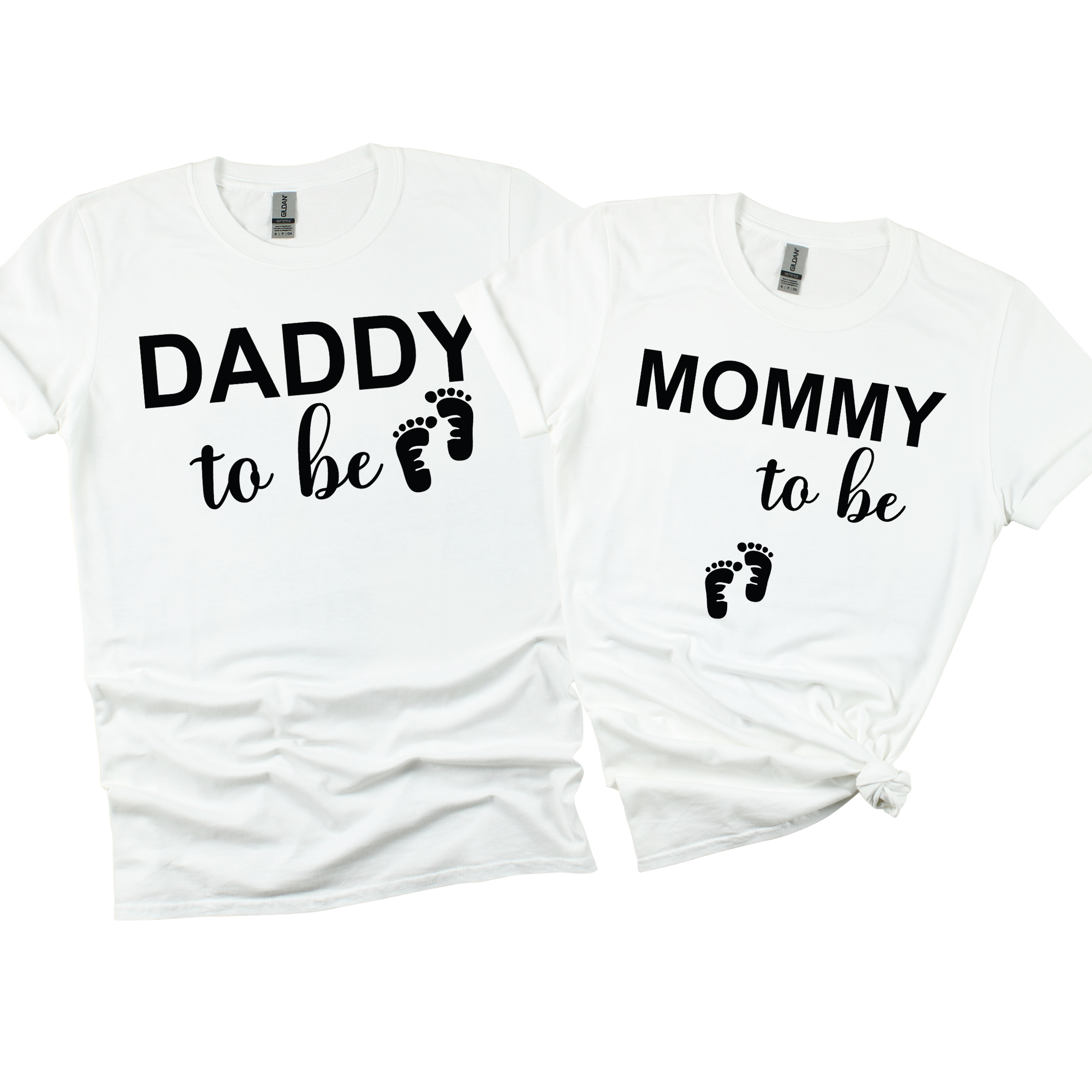 Matching Family Outfits - Mommy To Be T-Shirt - White