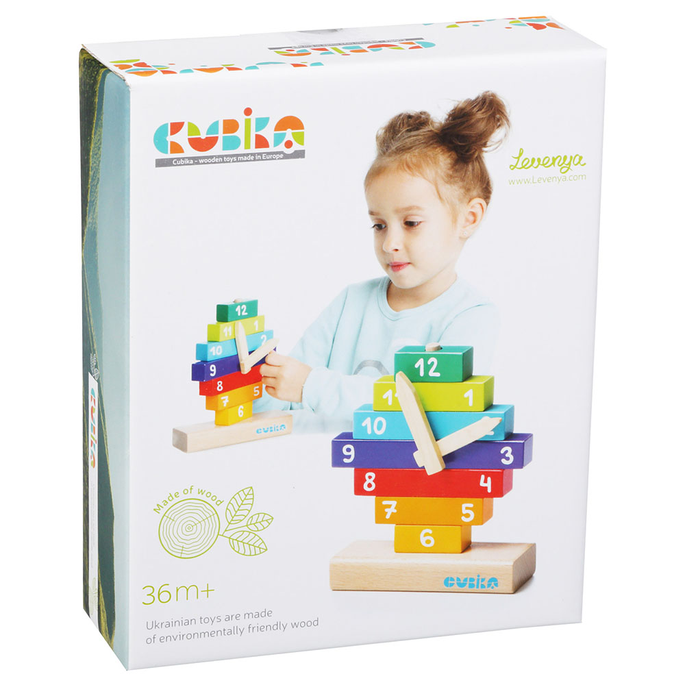 Cubika - Wooden Construction Kit - Watch