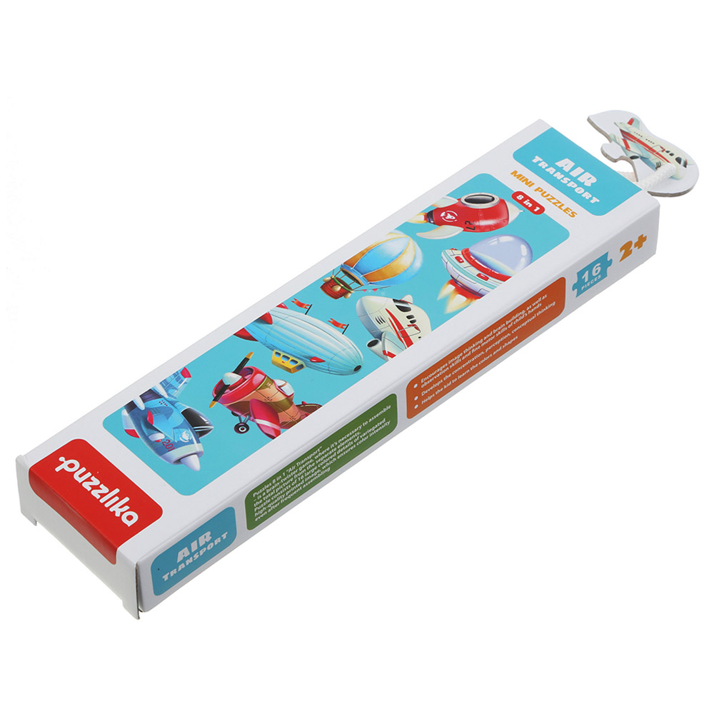 Puzzlika - 8-in-1 Air Transport Mini Puzzles