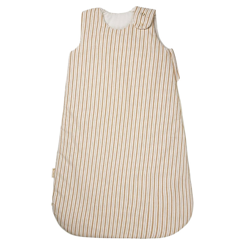Fabelab - Striped Sleeping Bag - Caramel