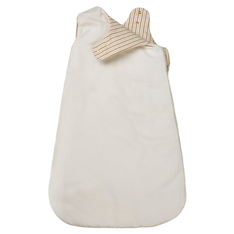 Fabelab - Striped Sleeping Bag - Caramel