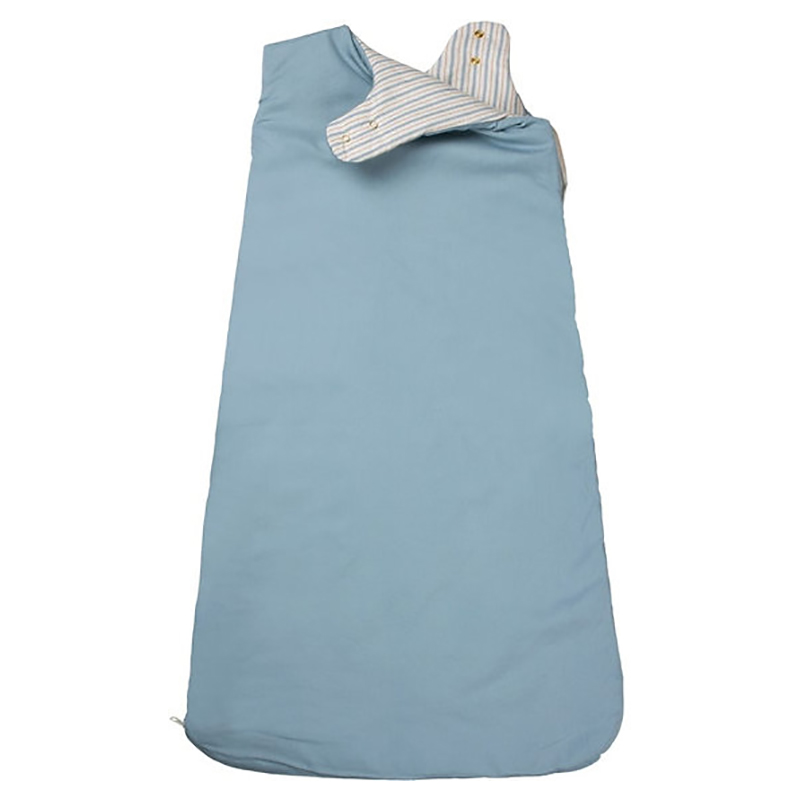 Fabelab - Striped Sleeping Bag - Cottage Blue