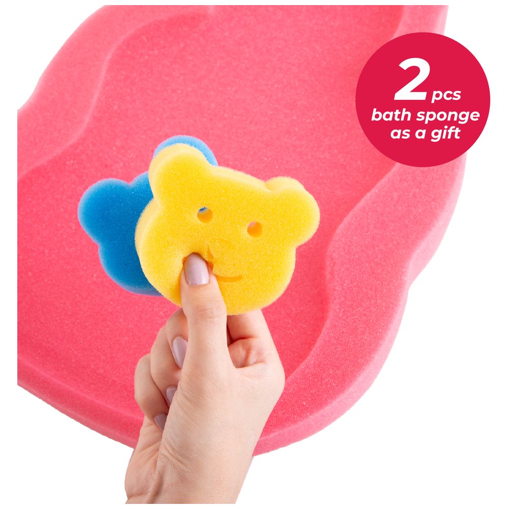 Babyjem - Baby Bath Sponge - Coral