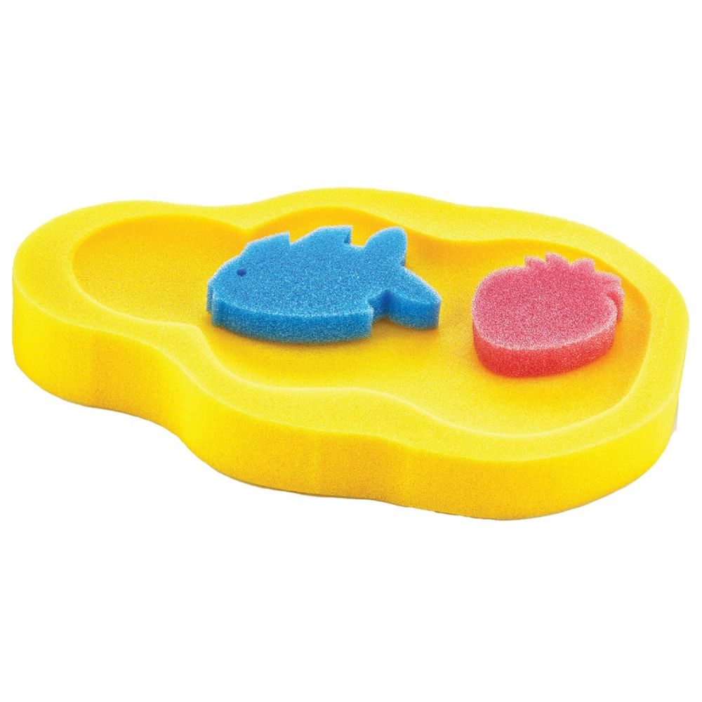 Babyjem - Baby Bath Sponge - Yellow