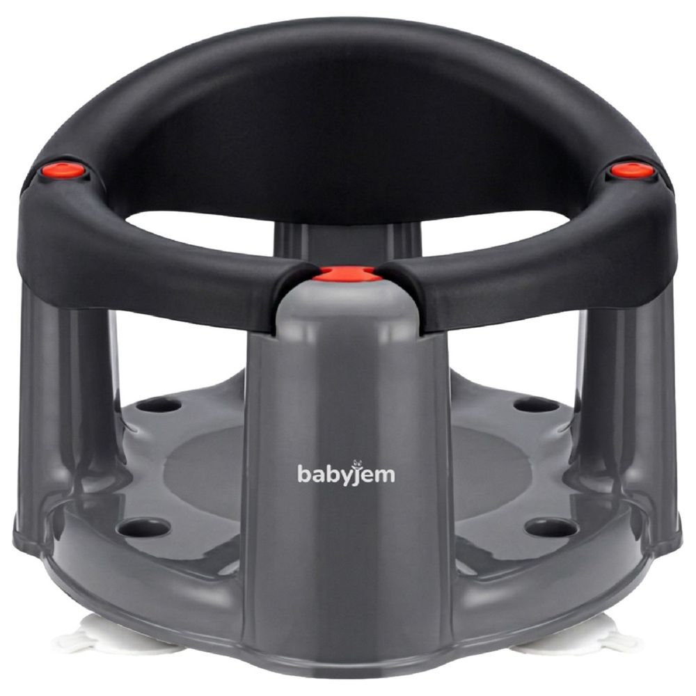 Babyjem - Anti-Slip Baby Bath & Feeding Seat - Black