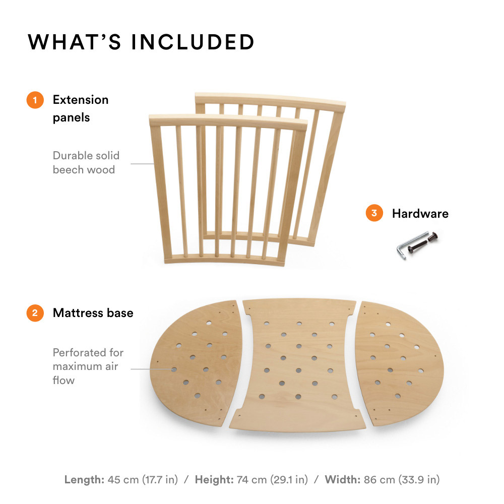 Stokke Sleepi Bed Extension V3 - Natural