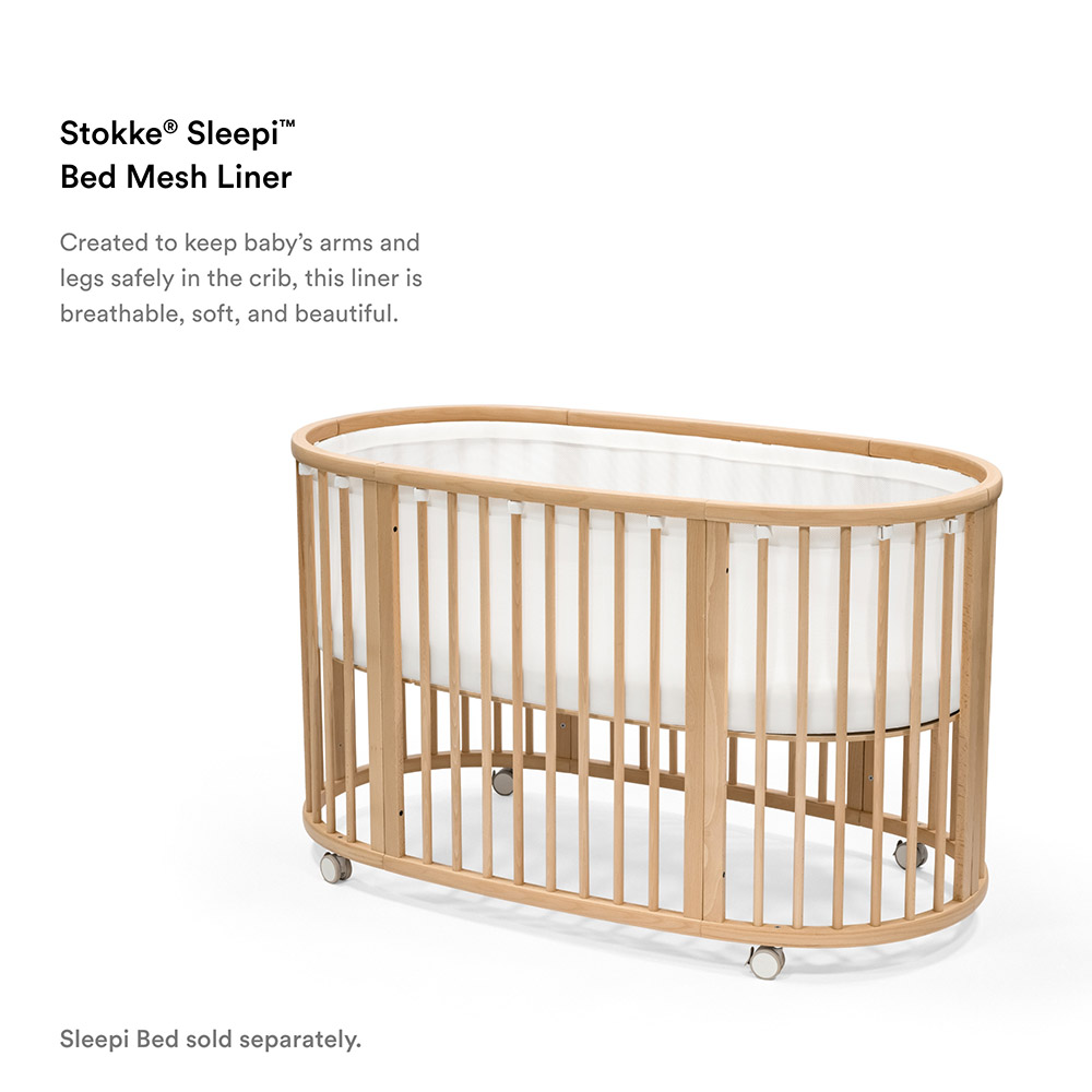 Stokke Sleepi Bed Mesh Liner Only - White