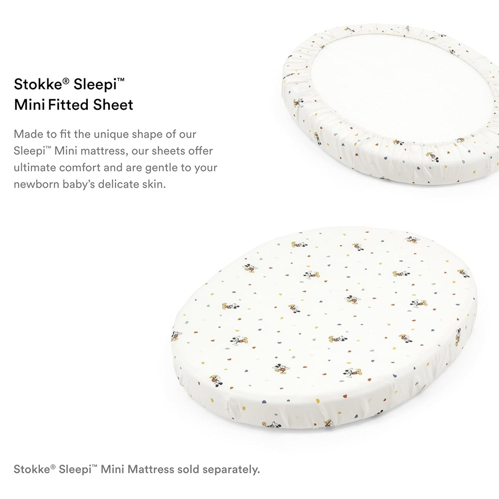 Stokke - V3 Sleepi Mini Baby Bed Fitted Sheet