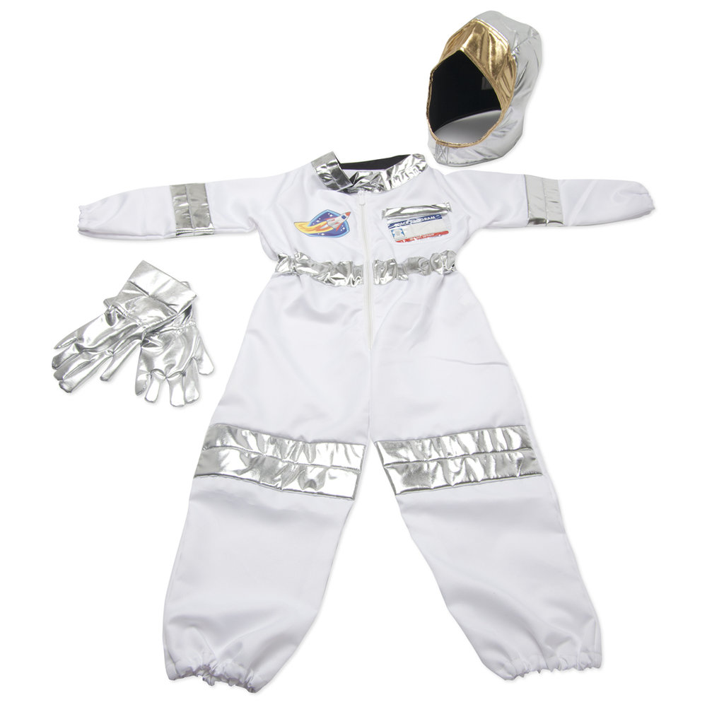 Melissa & Doug Astronaut Role Play Costume Set - Pretend Play Outfit