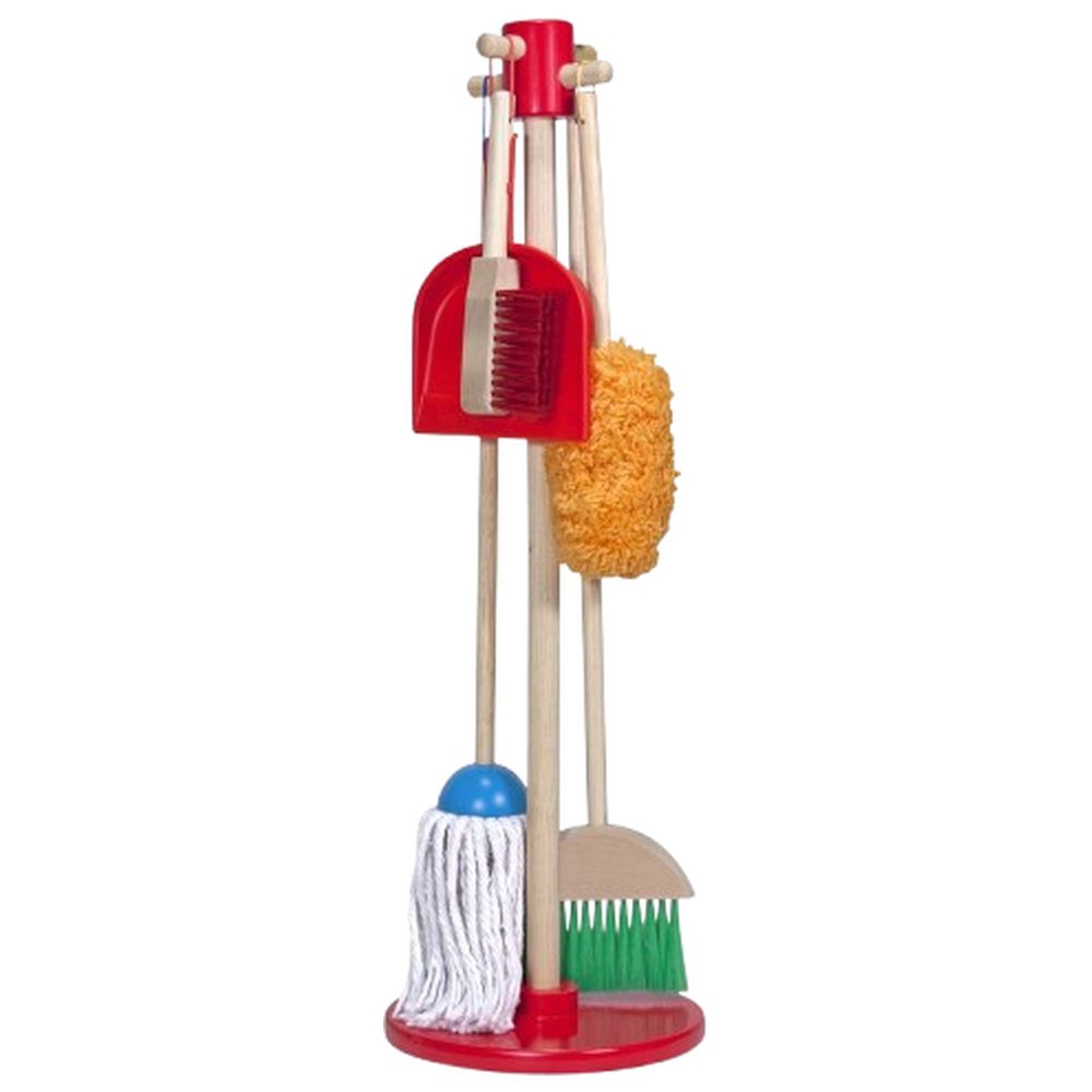 Melissa & Doug Dust! Sweep! Mop! Six-Piece Play Set