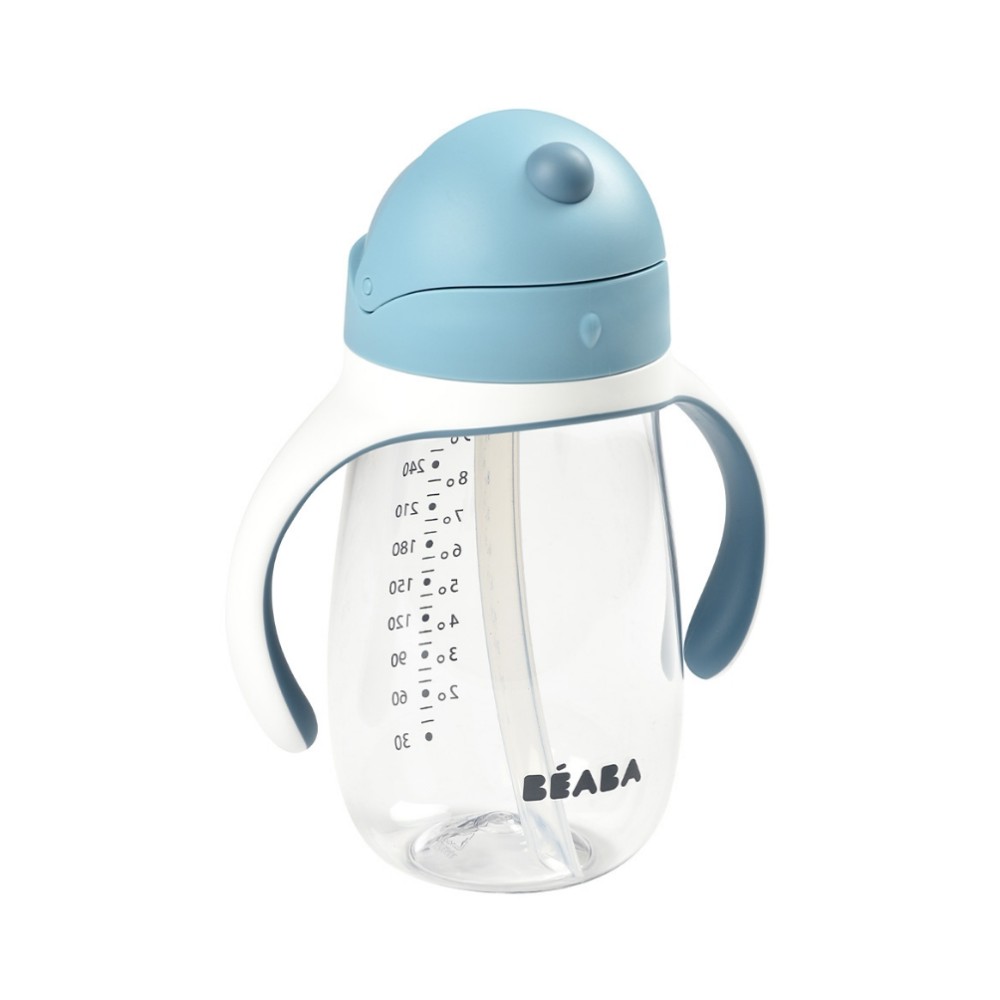 Beaba - Straw Cup - Windy Blue - 300ml