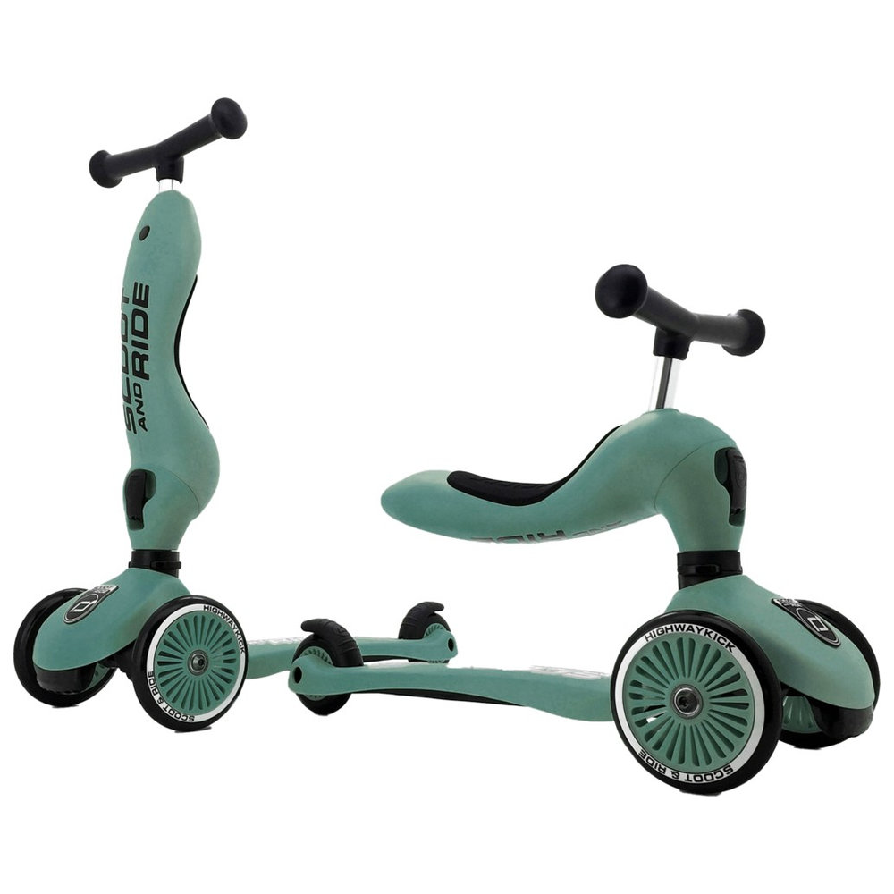 Scoot & Ride 2-in-1 Highwaykick 1 Scooter – Forest