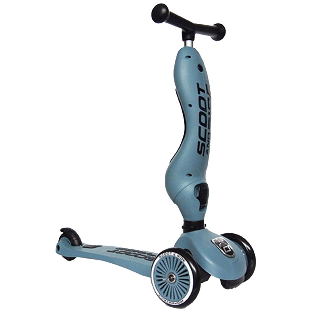Scoot & Ride 2-in-1 Highwaykick 1 Scooter – Steel