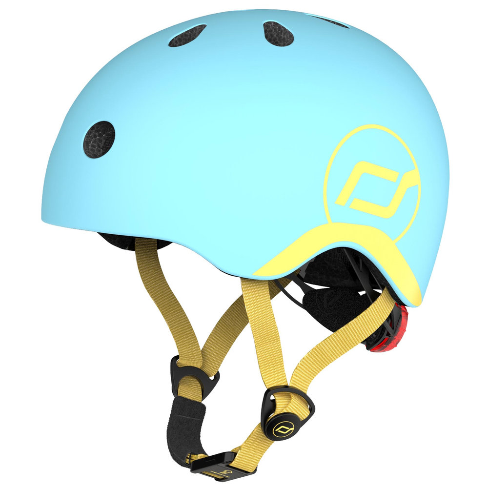 Scoot & Ride - Baby Helmet XXS-S, Adjustable Safety Helmet - Blueberry