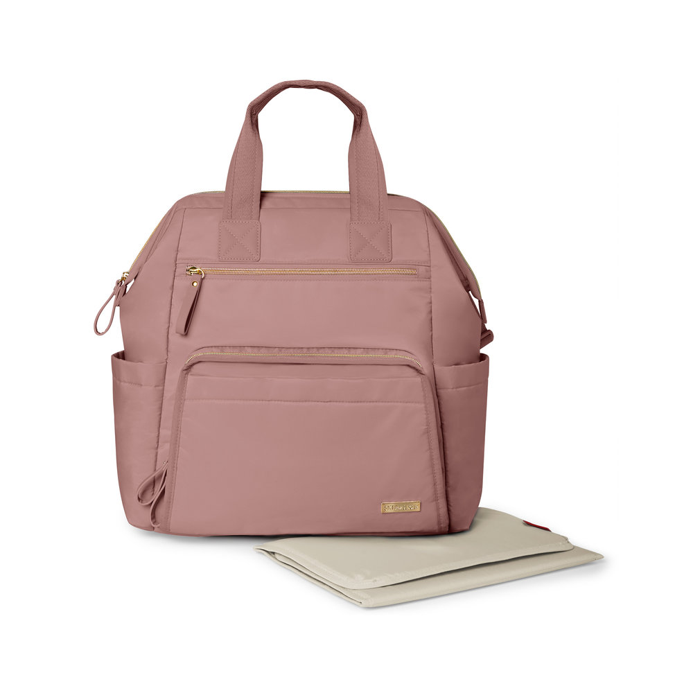 SkipHop - Main Frame Diaper Backpack - Dusty Rose