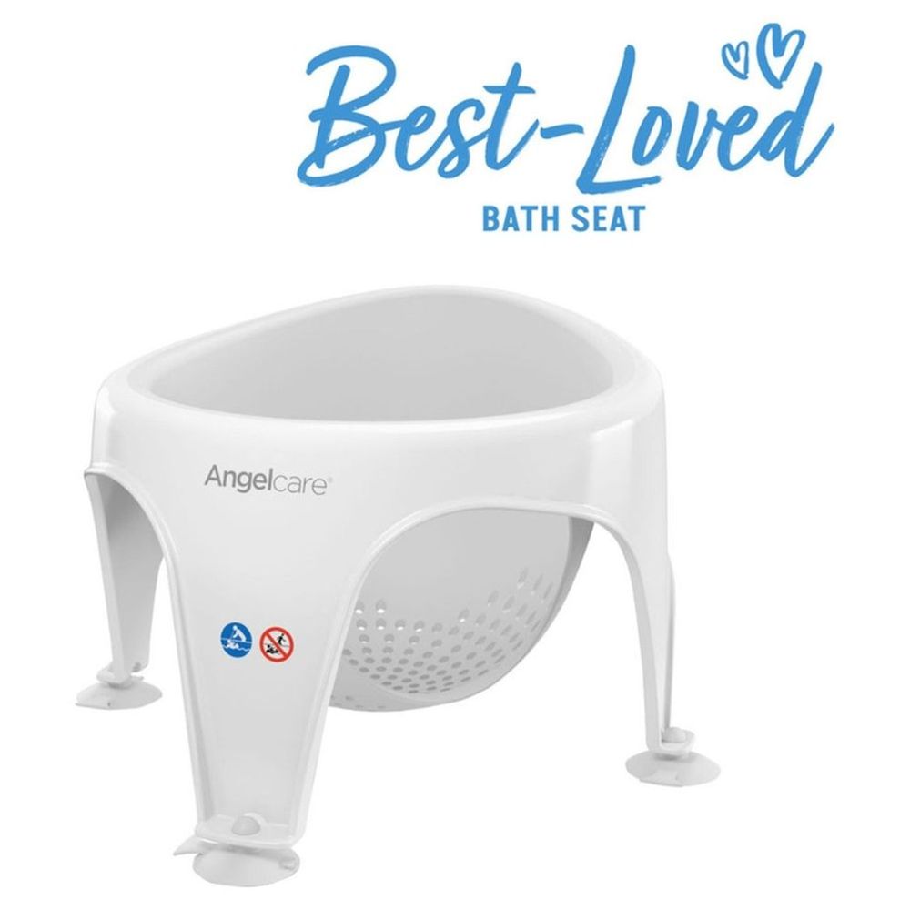 Angelcare Soft Touch Bath Seat - Grey