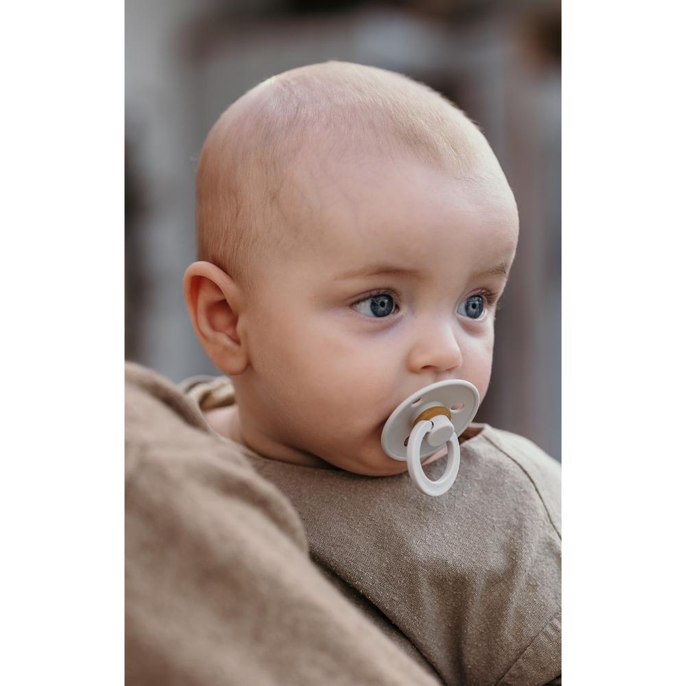 Bibs - Latex Colour Flow Pacifier - 0M+ - S1 - Iron