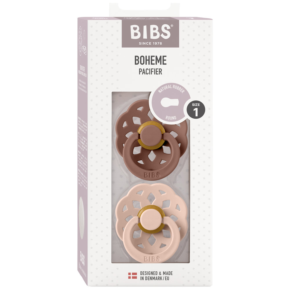 Bibs - Boheme 2 Pack Latex S1 - Woodchuck/Blush